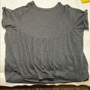Casual Gray Women's Top